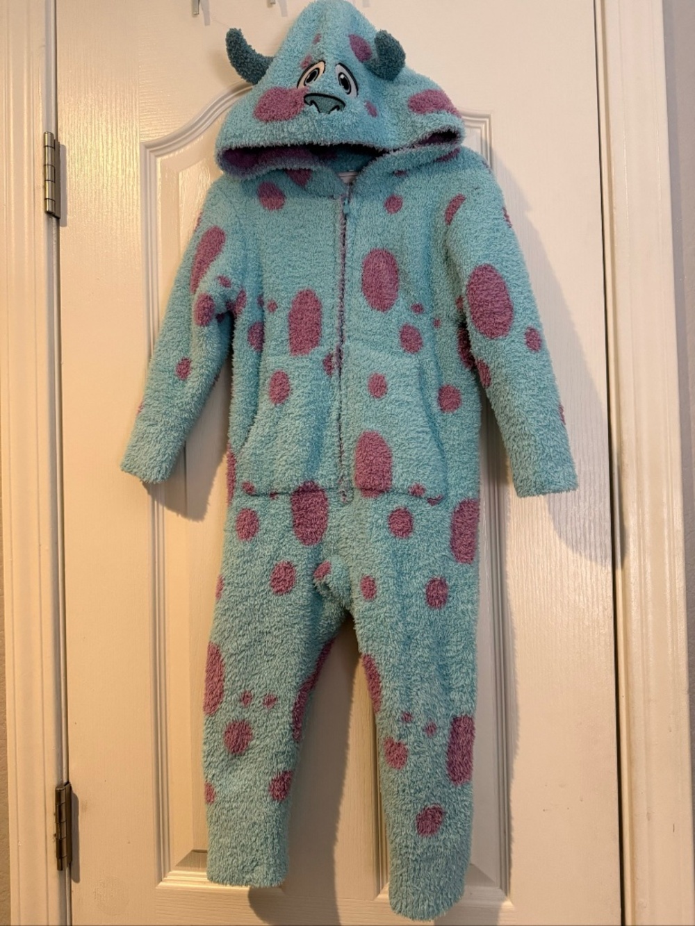 Posh Peanut Disney Pixar Monsters Inc. Sulley Kids Fleece Pajama Jumpsuit